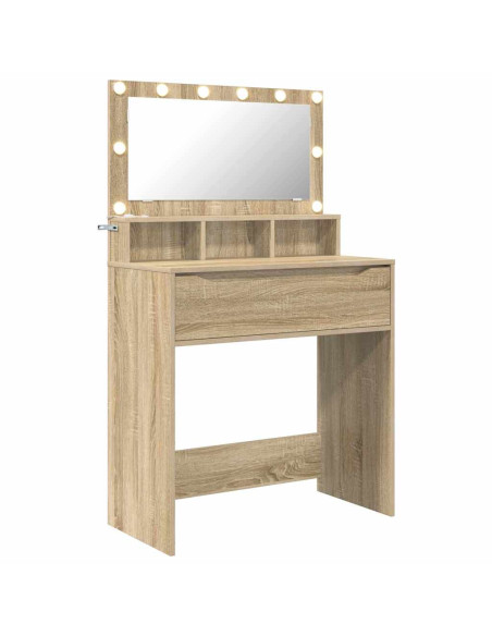 Tavoli da Trucco per Camera da Letto con cassetto Rovere Sonoma