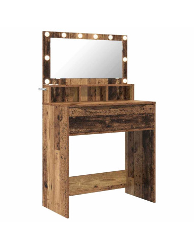 Tavoli da Trucco per Camera da Letto con cassetto Legno vecchio