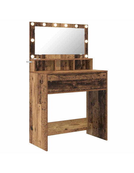 Tavoli da Trucco per Camera da Letto con cassetto Legno vecchio