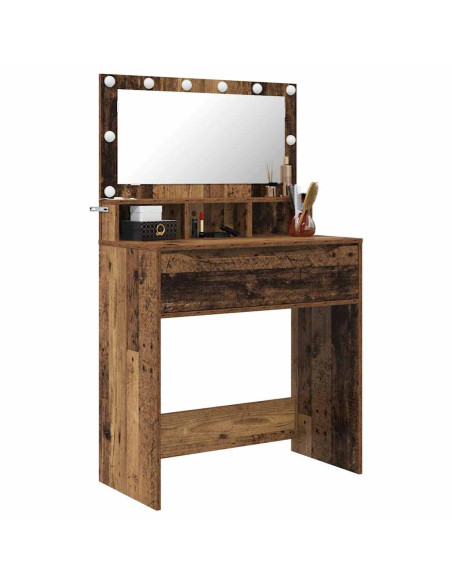 Tavoli da Trucco per Camera da Letto con cassetto Legno vecchio