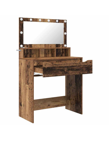 Tavoli da Trucco per Camera da Letto con cassetto Legno vecchio
