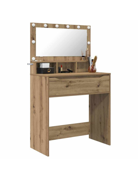 Tavoli da Trucco per Camera da Letto Rovere artigianale
