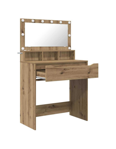 Tavoli da Trucco per Camera da Letto Rovere artigianale