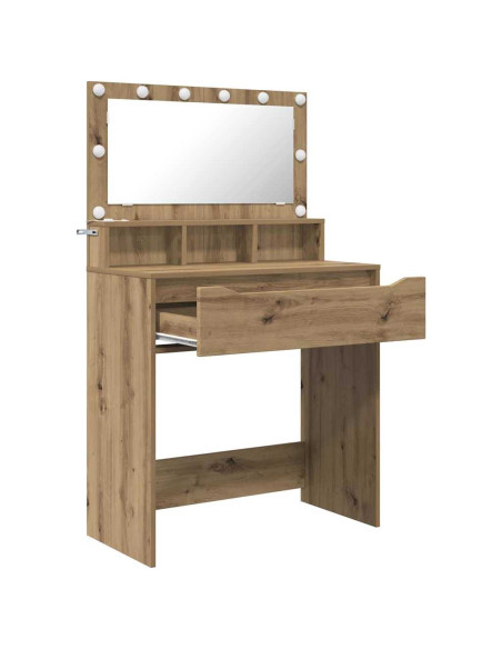 Tavoli da Trucco per Camera da Letto Rovere artigianale