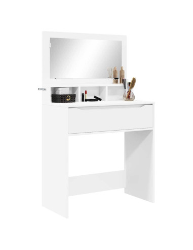 Tavoli da Trucco per Camera da Letto Bianco 80 x 39,6 x 135 cm