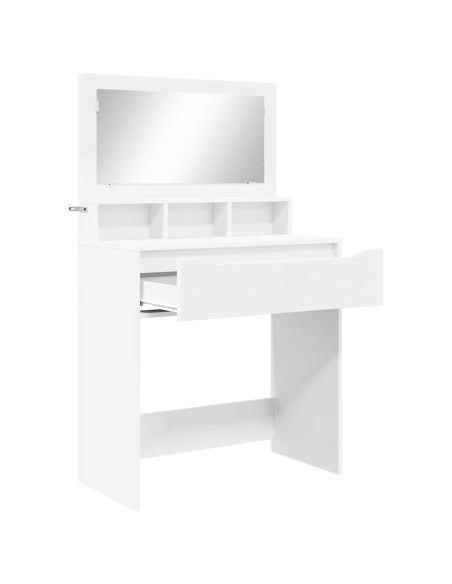 Tavoli da Trucco per Camera da Letto Bianco 80 x 39,6 x 135 cm