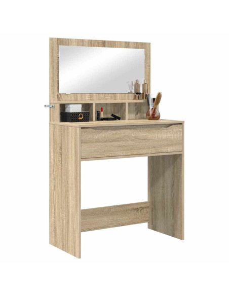 Tavoli da Trucco per Camera da Letto con cassetto Rovere Sonoma