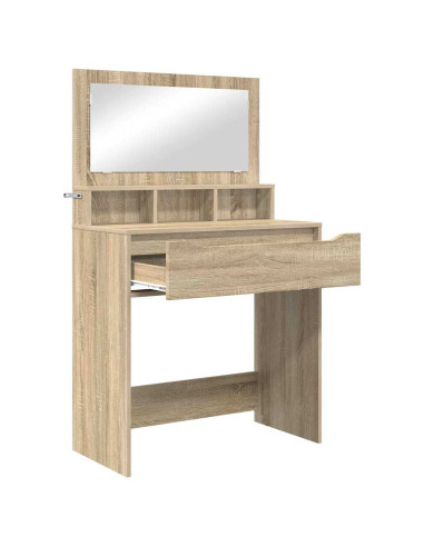 Tavoli da Trucco per Camera da Letto con cassetto Rovere Sonoma