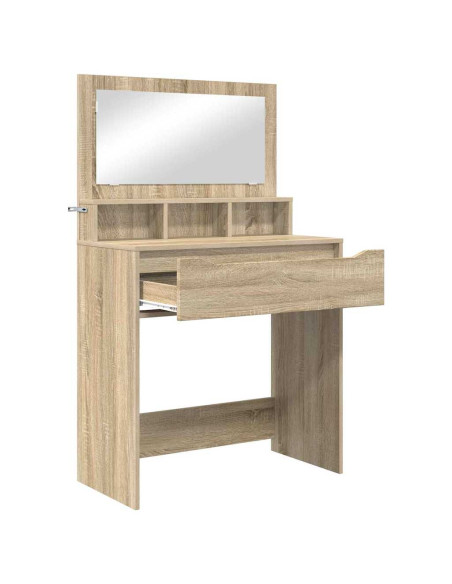 Tavoli da Trucco per Camera da Letto con cassetto Rovere Sonoma