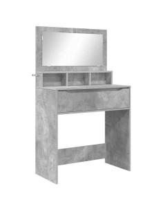 Tavoli da Trucco per Camera da Letto Grigio cemento 2