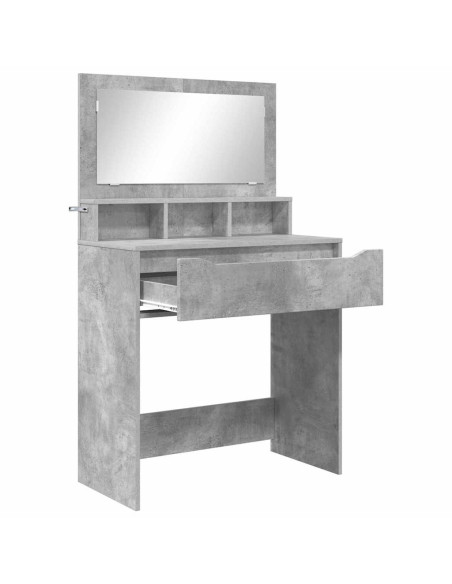 Tavoli da Trucco per Camera da Letto Grigio cemento