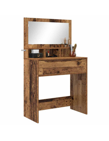 Tavoli da Trucco per Camera da Letto con cassetto Legno vecchio