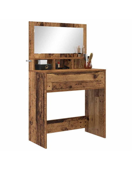Tavoli da Trucco per Camera da Letto con cassetto Legno vecchio