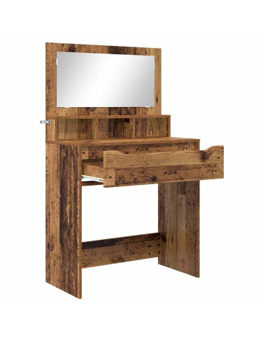 Tavoli da Trucco per Camera da Letto con cassetto Legno vecchio