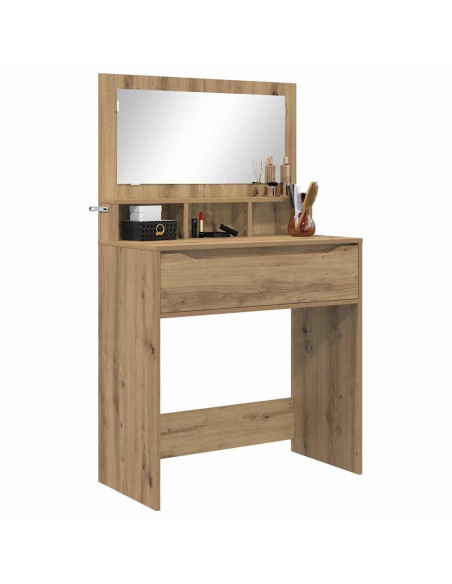 Tavoli da Trucco per Camera da Letto Rovere artigianale