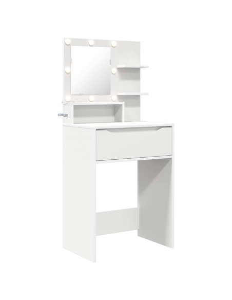 Tavoli da Trucco per Camera da Letto Bianco 80 x 39,6 x 135 cm