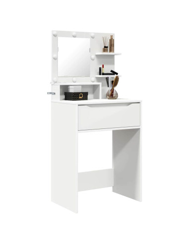 Tavoli da Trucco per Camera da Letto Bianco 80 x 39,6 x 135 cm