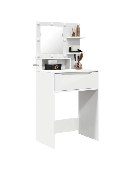 Tavoli da Trucco per Camera da Letto Bianco 80 x 39,6 x 135 cm