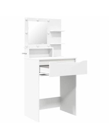 Tavoli da Trucco per Camera da Letto Bianco 80 x 39,6 x 135 cm