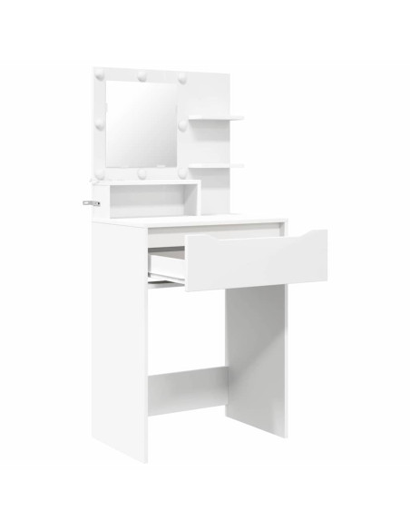 Tavoli da Trucco per Camera da Letto Bianco 80 x 39,6 x 135 cm