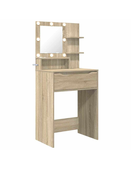 Tavoli da Trucco per Camera da Letto con cassetto Rovere Sonoma
