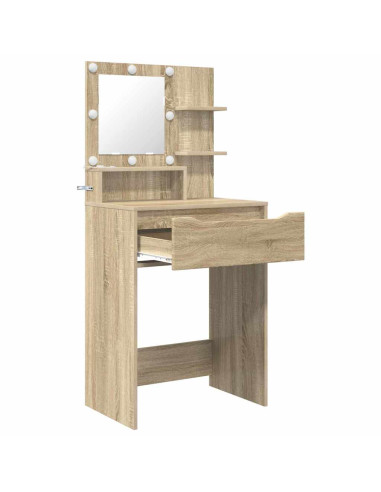 Tavoli da Trucco per Camera da Letto con cassetto Rovere Sonoma