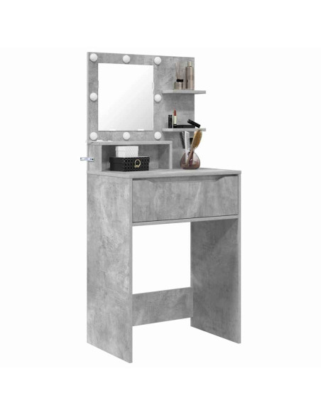 Tavoli da Trucco per Camera da Letto Grigio cemento