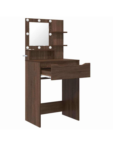 Tavoli da Trucco per Camera da Letto Rovere Marrone