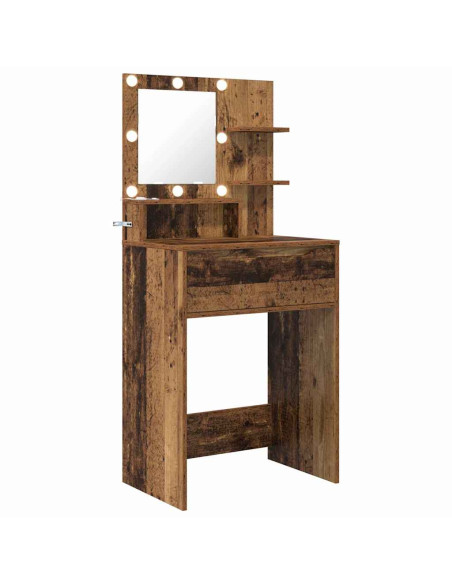 Tavoli da Trucco per Camera da Letto con cassetto Legno vecchio