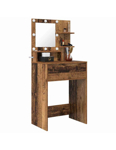 Tavoli da Trucco per Camera da Letto con cassetto Legno vecchio
