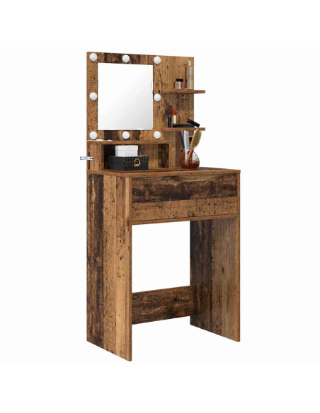 Tavoli da Trucco per Camera da Letto con cassetto Legno vecchio