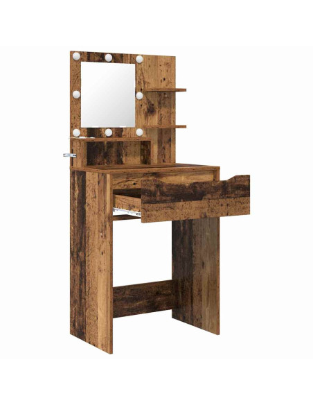 Tavoli da Trucco per Camera da Letto con cassetto Legno vecchio