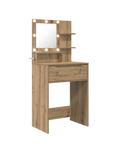 Tavoli da Trucco per Camera da Letto Rovere artigianale