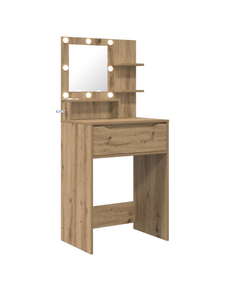 Tavoli da Trucco per Camera da Letto Rovere artigianale