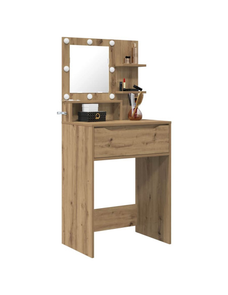 Tavoli da Trucco per Camera da Letto Rovere artigianale
