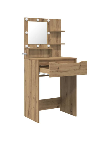 Tavoli da Trucco per Camera da Letto Rovere artigianale