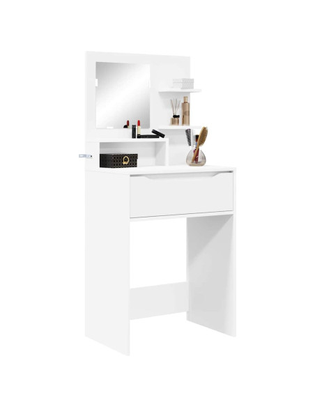 Tavoli da Trucco per Camera da Letto Bianco 80 x 39,6 x 135 cm