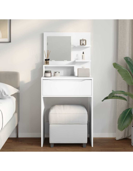 Tavoli da Trucco per Camera da Letto Bianco 80 x 39,6 x 135 cm