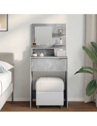 Tavoli da Trucco per Camera da Letto Grigio cemento