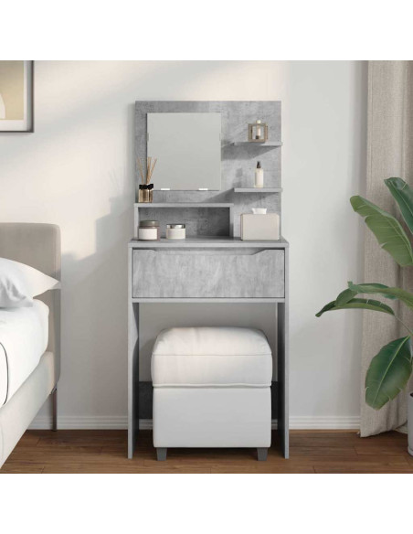 Tavoli da Trucco per Camera da Letto Grigio cemento