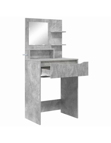 Tavoli da Trucco per Camera da Letto Grigio cemento