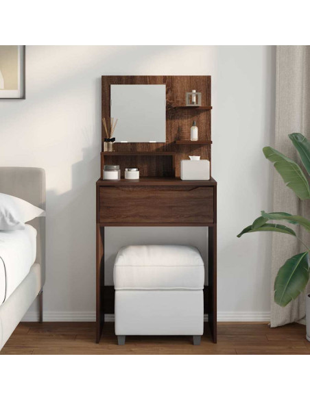 Tavoli da Trucco per Camera da Letto Rovere Marrone