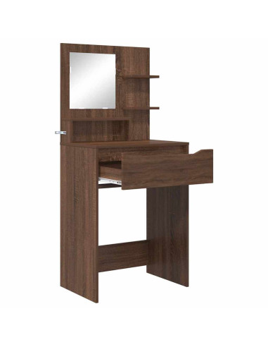 Tavoli da Trucco per Camera da Letto Rovere Marrone