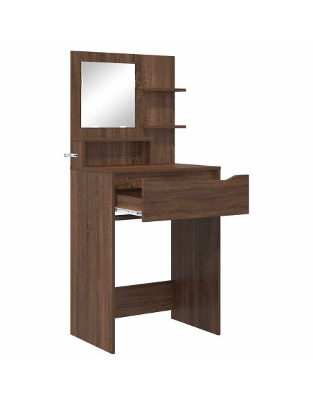 Tavoli da Trucco per Camera da Letto Rovere Marrone