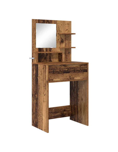 Tavoli da Trucco per Camera da Letto con cassetto Legno vecchio