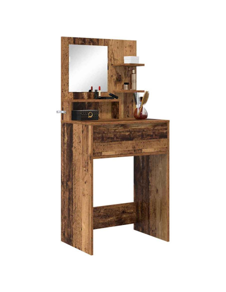 Tavoli da Trucco per Camera da Letto con cassetto Legno vecchio