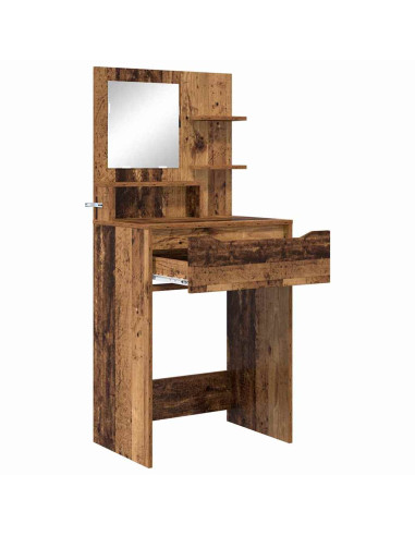 Tavoli da Trucco per Camera da Letto con cassetto Legno vecchio