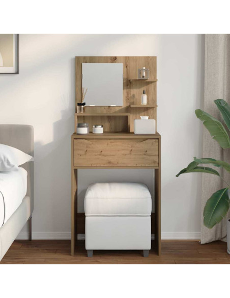 Tavoli da Trucco per Camera da Letto Rovere artigianale