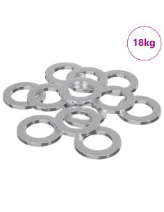 Rondelle 50000 pcs Argento Ferro 2