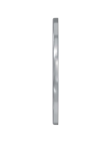 Rondelle 12 pcs Argento 18 x 18 x 1,2 mm Ferro